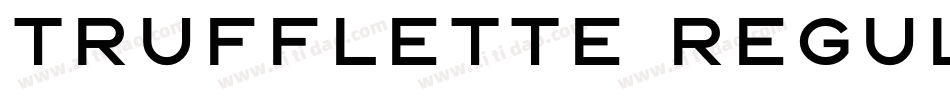 Trufflette Regular字体转换